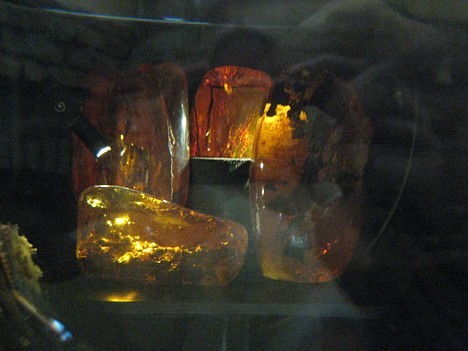 Muzejā eksponātus iespējams apskatīt arī caur palielināmo stiklu