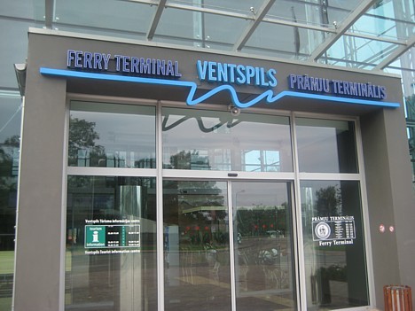 Jaunais Ventspils pasažieru prāmju termināls