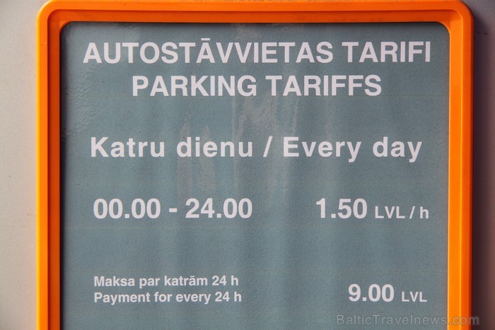 SIA «EuroPark Latvia» pakalpojumu cenas viesnīcas Radisson Blu Elizabete viesiem