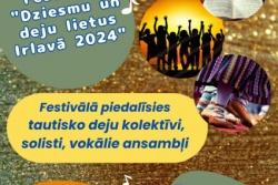 Dziesmu un deju lietus Irlavā 2024