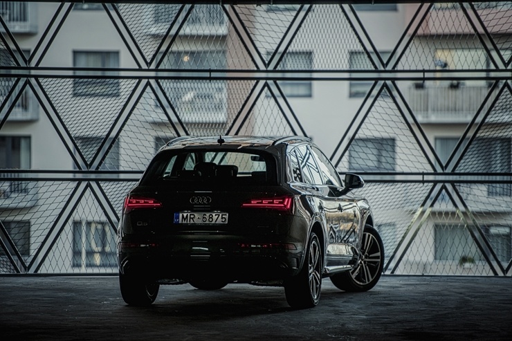 Iepazīstna ar modernizēto «Audi Q5». Foto: Moller.lv 294848