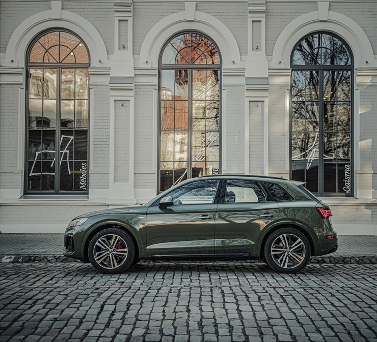 Iepazīstna ar modernizēto «Audi Q5». Foto: Moller.lv 294850