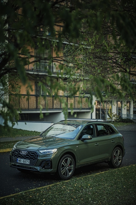 Iepazīstna ar modernizēto «Audi Q5». Foto: Moller.lv 294851