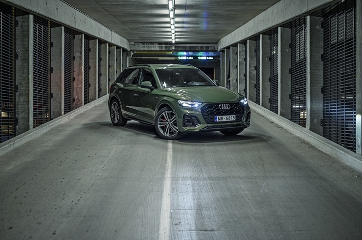 Iepazīstna ar modernizēto «Audi Q5». Foto: Moller.lv 294853