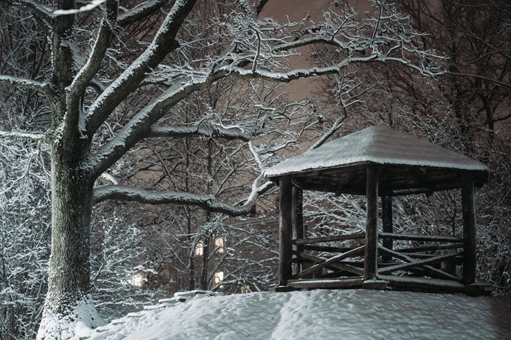 Gluži kā pasakā - Balvi ziemas rotā. Foto: Balvu novada pašvaldība 295113