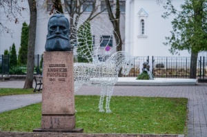 Košā Daugavpils ietērpjas svētku rotā. Foto: Daugavpils.lv 14