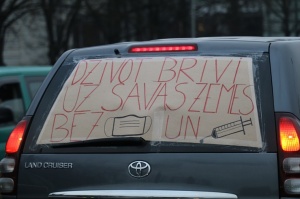 Rīgā norisinājās vairāki protesti pret ierobežojumiem 20