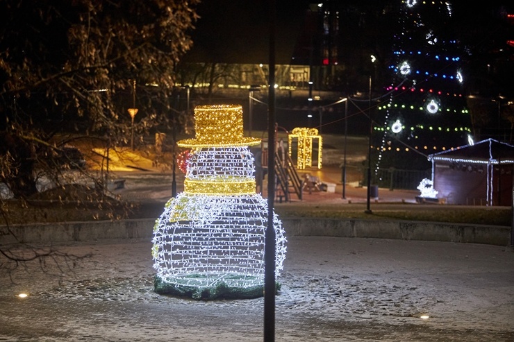 Ziemas elpa Latgales pilsētā Rēzeknē. Foto: Aleksandrs Lebeds 295683