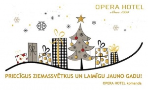 Travelnews.lv redakcijā ienāk Ziemassvētku un Jaungada apsveikumi! Opera Hotel - Paldies! 32