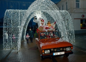 Latgales pilsēta Daugavpils gaida Jauno gadu. Foto: Andrejs Jemeļjanovs 7