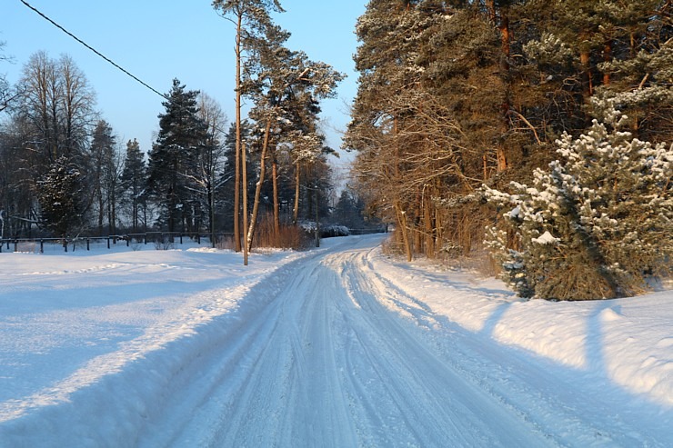 Travelnews.lv dodas Doles salas 13 km pārgājienā pie -14 grādiem Salaspils novadā 297462