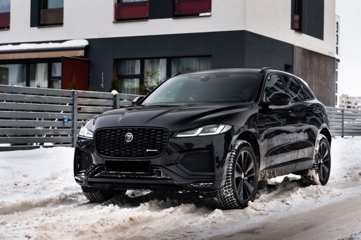 Latvijā ieradies jaunais Jaguar F-Pace modelis. Foto: Vytautas Pilkauskas 297564