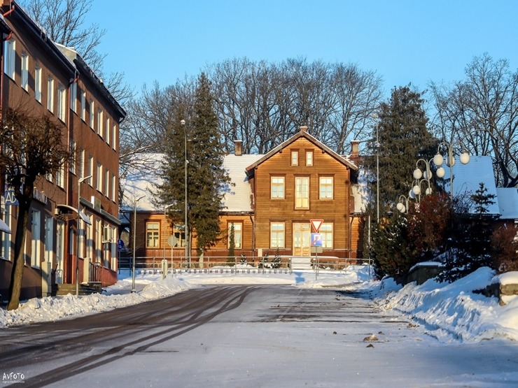 Madona ieslīgst ziemas apskāvienos. Foto: Madona.lv 297638
