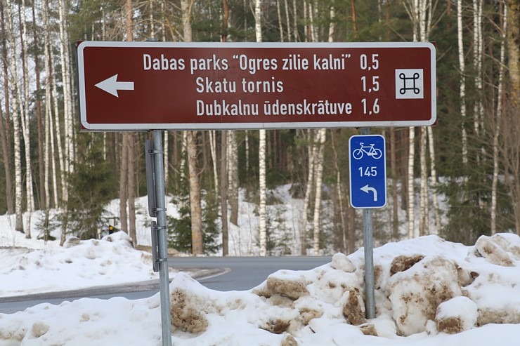 Ogres Zilo kalnu distanču slēpošanas trases ir pieprasīts ziemas aktivitāšu centrs 297892
