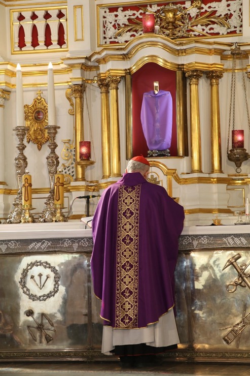 Kardināls Jānis Pujāts ar Svēto Misi Sāpju Dievmātes baznīcā atzīmē 70 darba gadu jubileju 298788