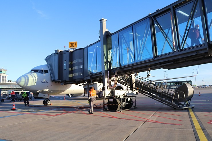 Pēc 375 dienu prombūtnes lidsabiedrības «Turkish Airlines» lidmašīna ir atkal Rīgas lidostā 299146