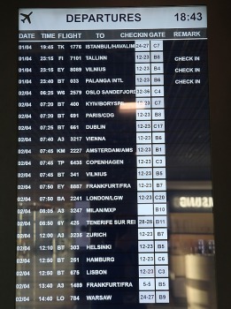 Pēc 375 dienu prombūtnes lidsabiedrības «Turkish Airlines» lidmašīna ir atkal Rīgas lidostā 5