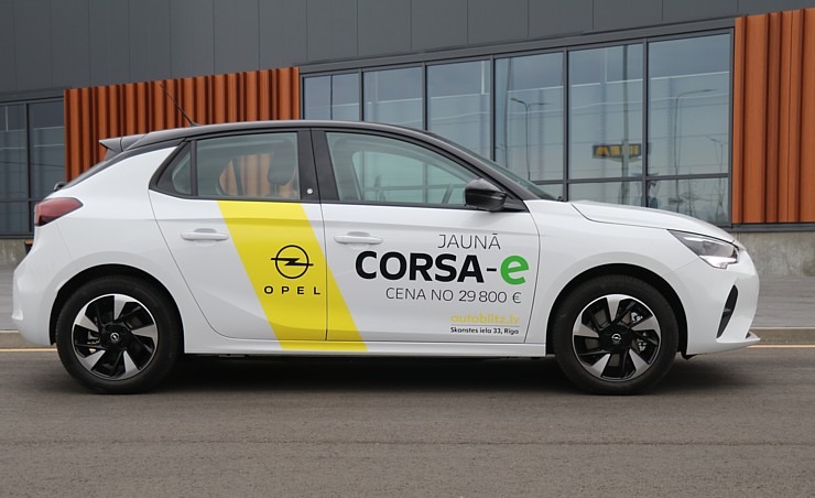 Travelnews.lv ar jauno elektrisko vāģi «Opel Corsa-e» apceļo Vidzemi 299793