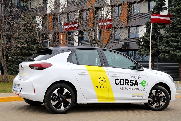 Travelnews.lv ar jauno elektrisko vāģi «Opel Corsa-e» apceļo Vidzemi 299783