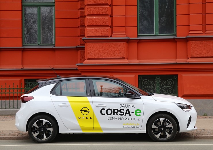 Travelnews.lv ar jauno elektrisko vāģi «Opel Corsa-e» apceļo Vidzemi 299802