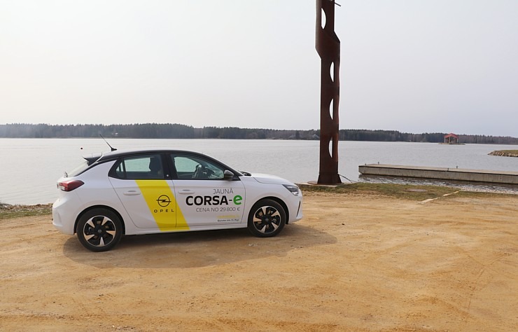 Travelnews.lv ar jauno elektrisko vāģi «Opel Corsa-e» apceļo Vidzemi 299810