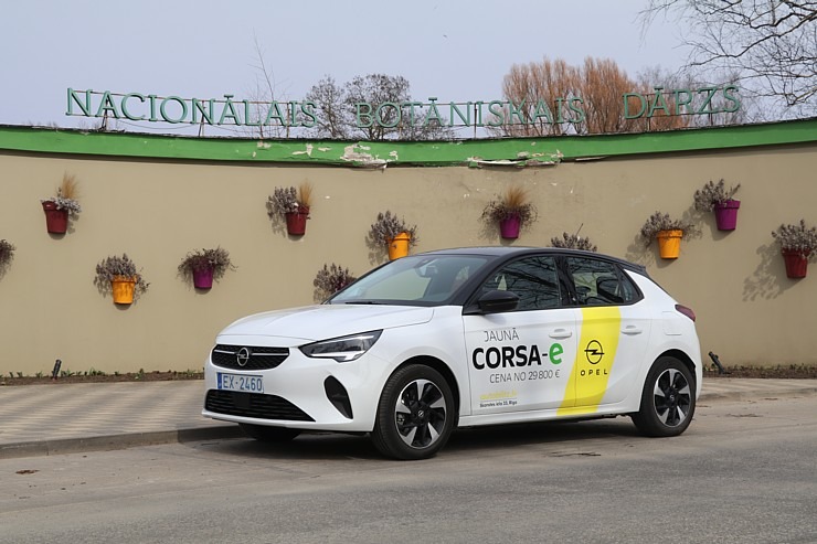 Travelnews.lv ar jauno elektrisko vāģi «Opel Corsa-e» apceļo Vidzemi 299812