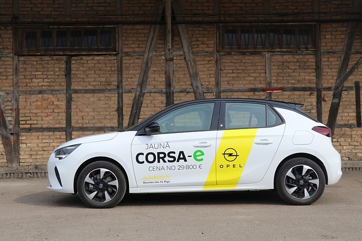 Travelnews.lv ar jauno elektrisko vāģi «Opel Corsa-e» apceļo Vidzemi 299813