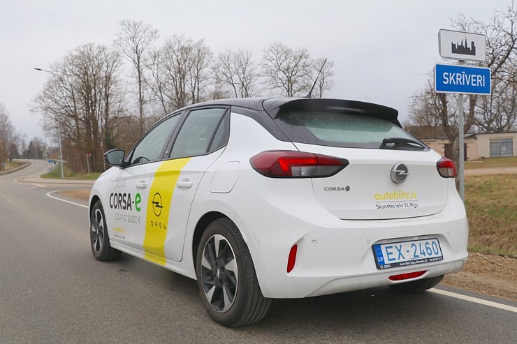 Travelnews.lv ar jauno elektrisko vāģi «Opel Corsa-e» apceļo Vidzemi 299816