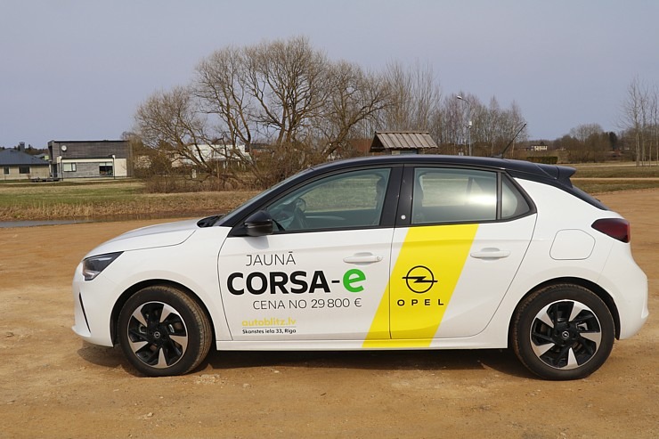 Travelnews.lv ar jauno elektrisko vāģi «Opel Corsa-e» apceļo Vidzemi 299821