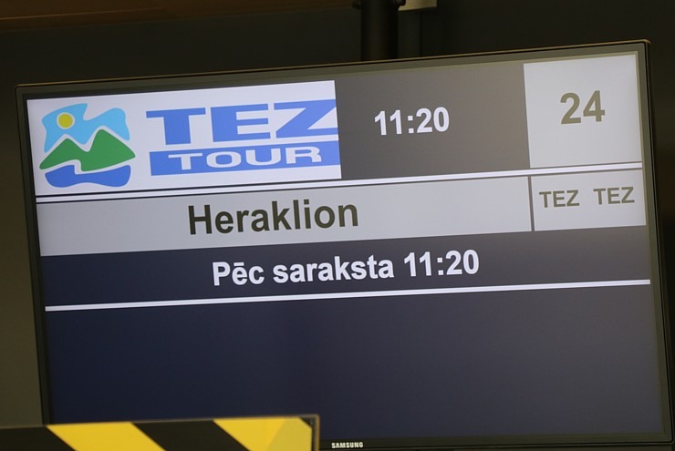 «Tez Tour Latvija» ar lidsabiedrību «Aegean» uzsāk 16.05.2021 čarterlidojumus uz Krētas salu Grieķijā 301099