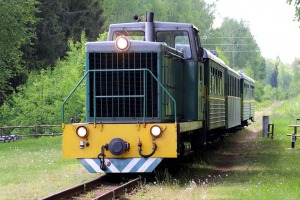 Travelnews.lv Stāmerienas dzelzceļa stacijā sagaida bānīti Gulbene-Alūksne 1