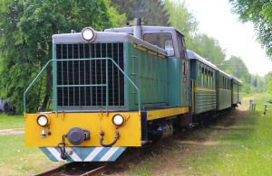 Travelnews.lv Stāmerienas dzelzceļa stacijā sagaida bānīti Gulbene-Alūksne 6