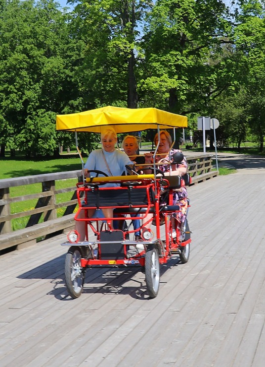 Travelnews.lv ar velorīku izbrauc Pilssalu Alūksnes ezerā, kur atrodas Marienburgas cietokšņa drupas 302480