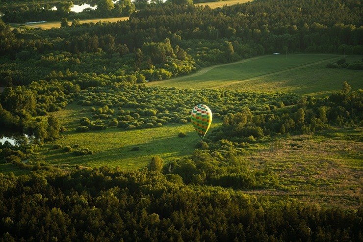 Gaisa balonu šovs Daugavpilī un Daugavpils no putna lidojuma 303218