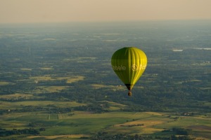 Gaisa balonu šovs Daugavpilī un Daugavpils no putna lidojuma 1