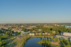 Gaisa balonu šovs Daugavpilī un Daugavpils no putna lidojuma 15