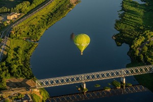 Gaisa balonu šovs Daugavpilī un Daugavpils no putna lidojuma 21