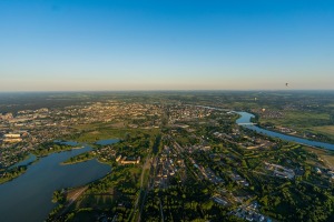 Gaisa balonu šovs Daugavpilī un Daugavpils no putna lidojuma 24