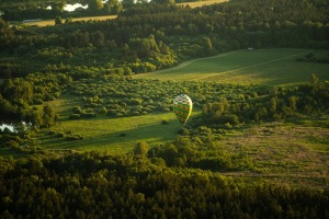 Gaisa balonu šovs Daugavpilī un Daugavpils no putna lidojuma 3
