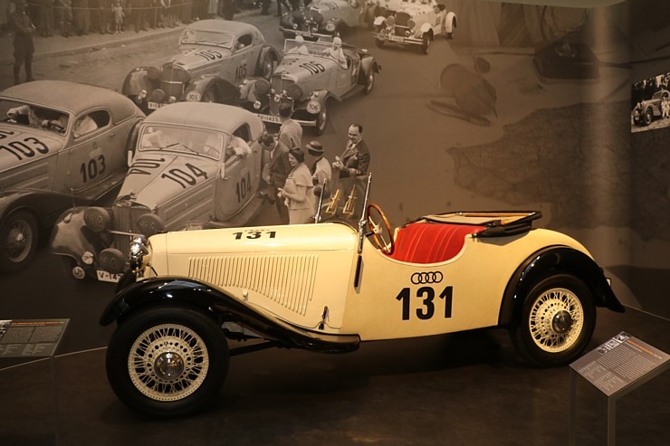 «August Horch Museum Zwickau»: zīmola «Audi» spēkrati piedalās Otrajā pasaules karā un sporta trasēs 305379
