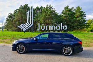 Travelnews.lv apceļo Jūrmalu un Latgali ar jauno «Audi A6 Avant TFSI e» 1