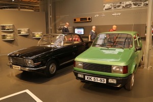 Cvikavas «Audi» un «Trabant» muzejā «August Horch Museum Zwickau» var arī apprecēties 22