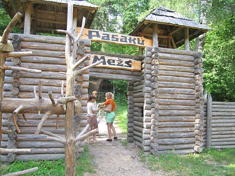 Pasaku mežā valda Meža Ķēniņš, bet Ķēniņvalstij līdzās atrodas „Raganas sils”, kurā neiesaka doties tiem, kas netic pasakām Pasaku mežā valda Meža Ķēniņš, bet Ķēniņvalstij līdzās atrodas „Raganas sils”, kurā neiesaka doties tiem, kas netic pasakām 16465