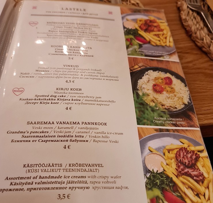 Travelnews.lv izbauda Kuresāres slavenā dzirnavu restorāna «Saaremaa Veski» ēdienkarti 307691