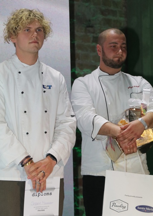 «Latvijas gada pavārs 2021» ir Dinārs Zvidriņš un «Latvijas gada pavārzellis 2021» ir Aleksandra Krūka 308263