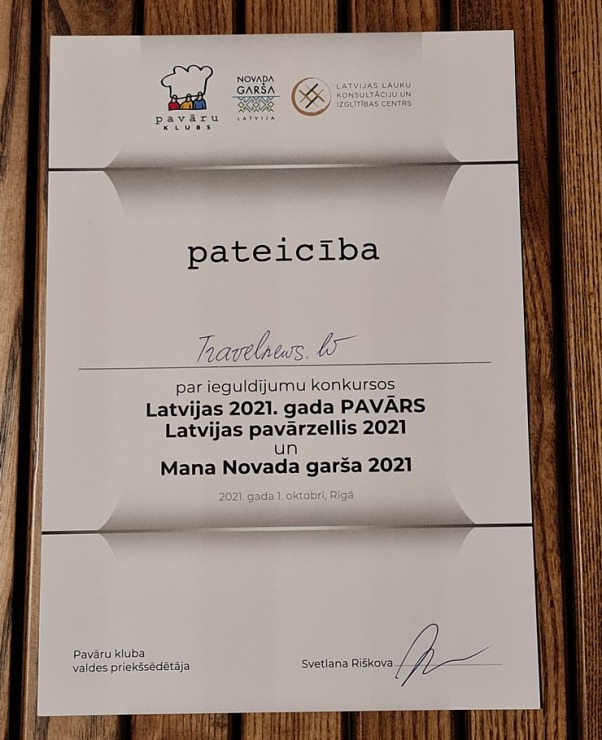 «Latvijas gada pavārs 2021» ir Dinārs Zvidriņš un «Latvijas gada pavārzellis 2021» ir Aleksandra Krūka 308288