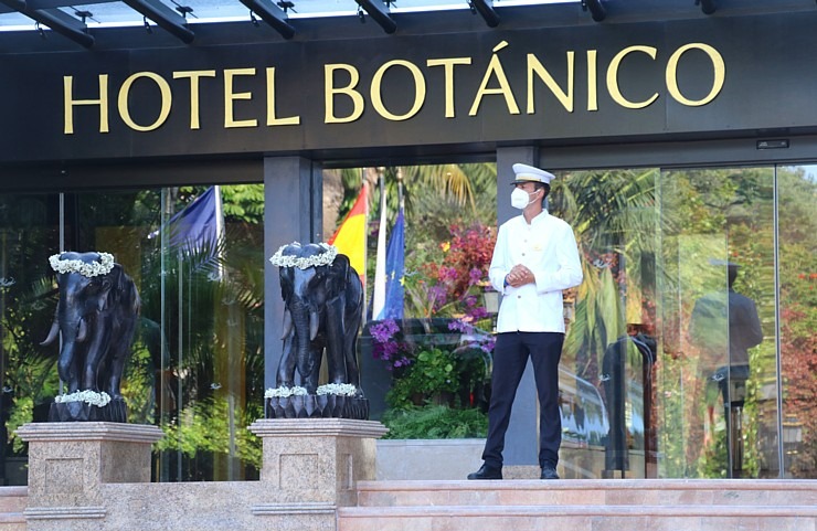 Travelnews.lv izbauda pusdienas Tenerifes luksus viesnīcā «Hotel Botánico & The Oriental Spa Garden» 309304