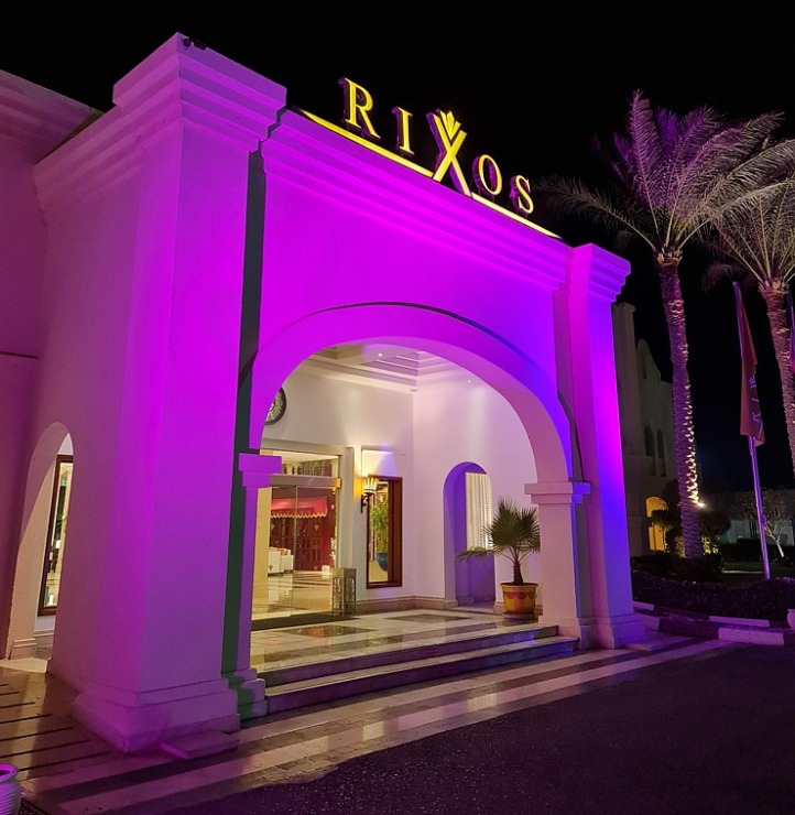 Iepazīstam Šarm el Šeihas 5 zvaigžņu viesnīcas «Rixos Sharm El Sheikh Adult Friendly» galveno ēku 310051