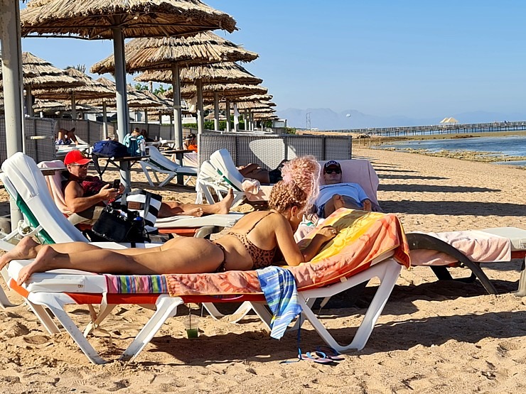 Šarm el Šeihas viesnīcas «Rixos Sharm El Sheikh Adult Friendly» piedāvā aktīvu pludmales dzīvi 310082