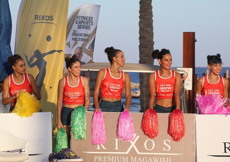 «Rixos Sharm El Sheikh Adult Friendly» teritorijā notiek starptautiskas pludmales volejbola sacīkstes 310149